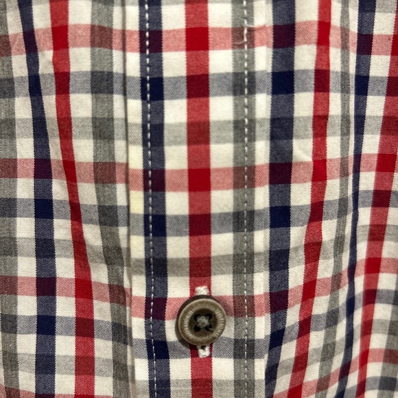 Untuckit men’s button up checked shirt - Picture 4 of 6